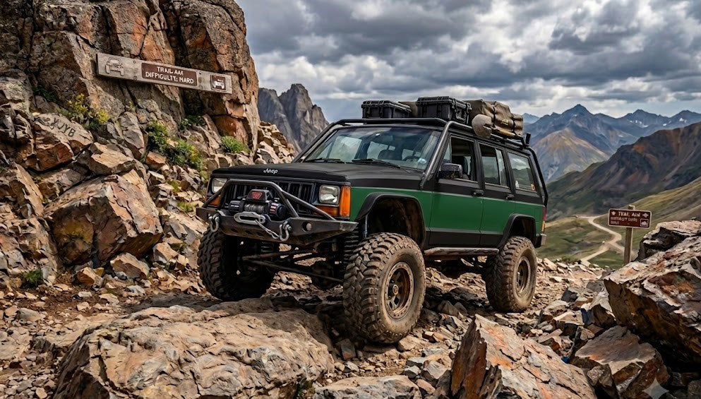 XJ Green Stripe